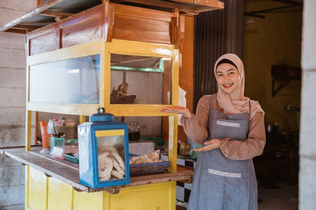 jualan ayam geprek